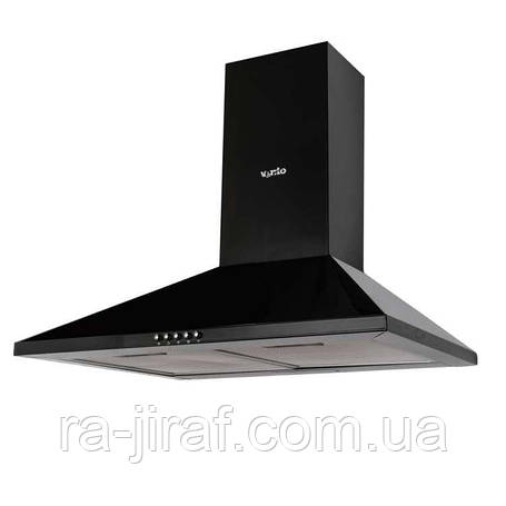 ВИТЯЖКА VENTOLUX MILANO 60 BK (700) - Купольна на кухню. Витяжка кухонна в Україні. *ЗНИЖКА В ОПИСІ., фото 1