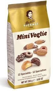 Печево асорті Mini Voglie 250г vicenzi  ( ящик 10 шт )
