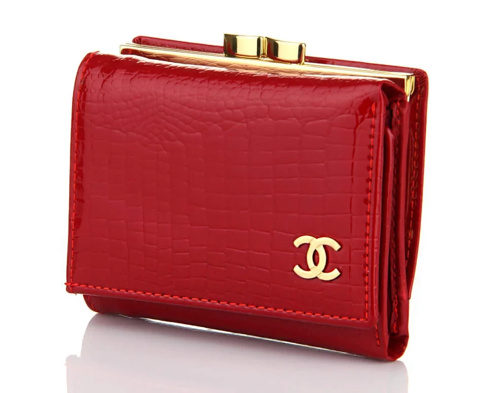 Гаманець жіночий міні Chanel 9008 Червоний