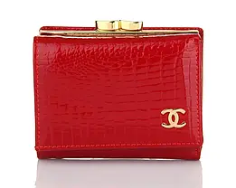 Гаманець жіночий міні Chanel 9008 Червоний, фото 3