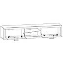 Вітальня (стінка з підсвіткою) з ЛДСП Сансет Німфеа альба/Табліла Gerbor, фото 5