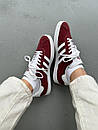 Кросівки чоловічі червоні Adidas Gazelle Burgundy (00192), фото 9