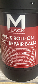 M Black roll-on foot repair balm-M Black чоловічий кульковий бальзам для ніг
