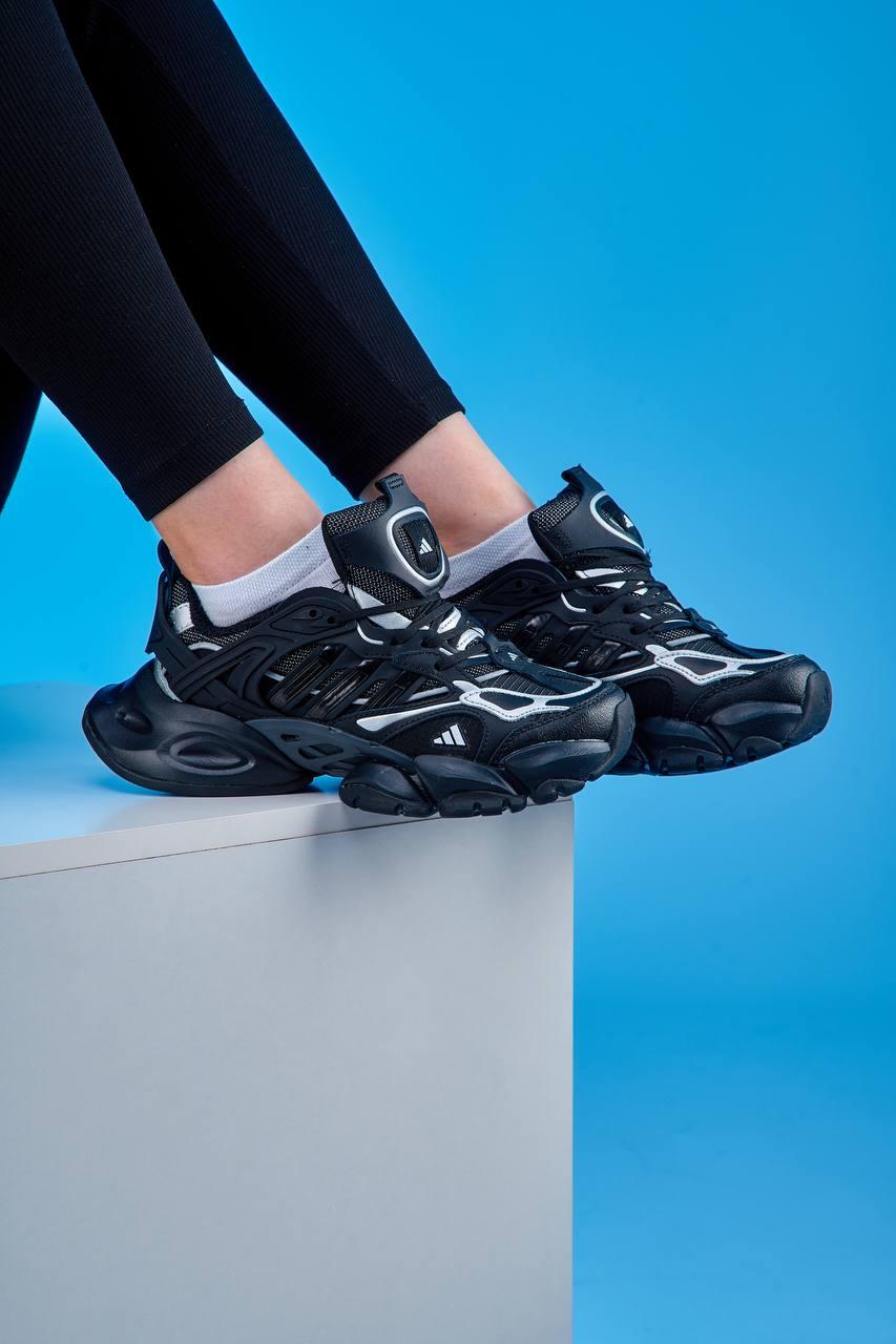 Кросівки чоловічі чорні Adidas Vento XLG Deluxe Black (17096), фото 1