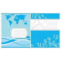 Зошит 12 арк клітинка дв-кол обкладинка офсет