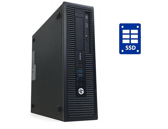 Комп'ютер HP ProDesk 600 G1 SFF/ Core i3-4330/ 8 GB RAM/ 120 GB SSD/ HD 4600, фото 1