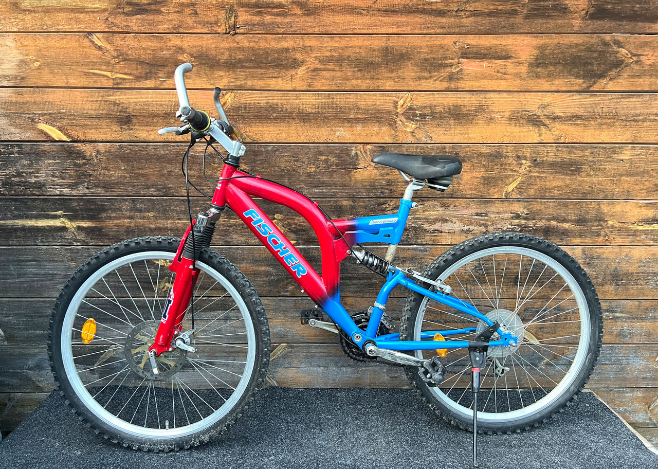 Велосипед гірський Fisher, двупідвіс, Shimano, З Європи, фото 1