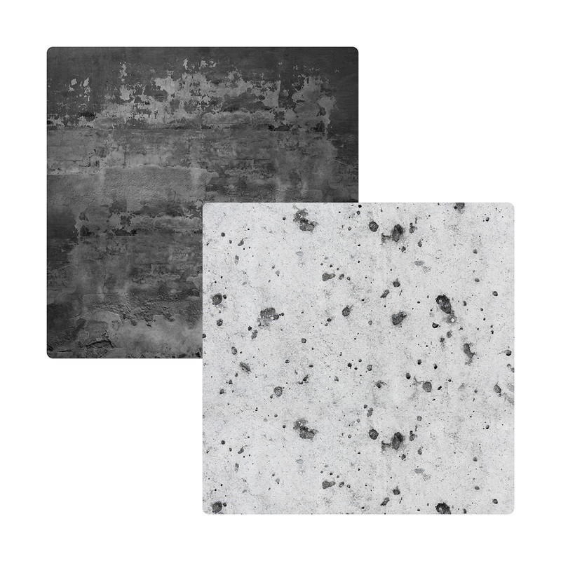 Двосторонній пластиковий фотофон, PolyPlast 40x40 см - №63018