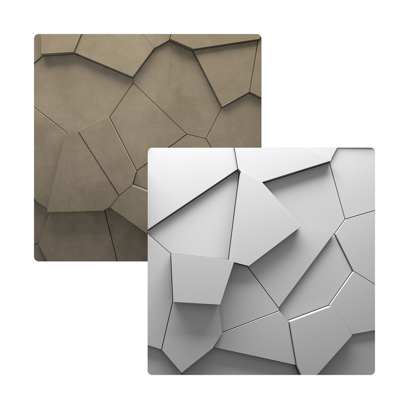 Двосторонній пластиковий фотофон, PolyPlast 40x40 см - №63095