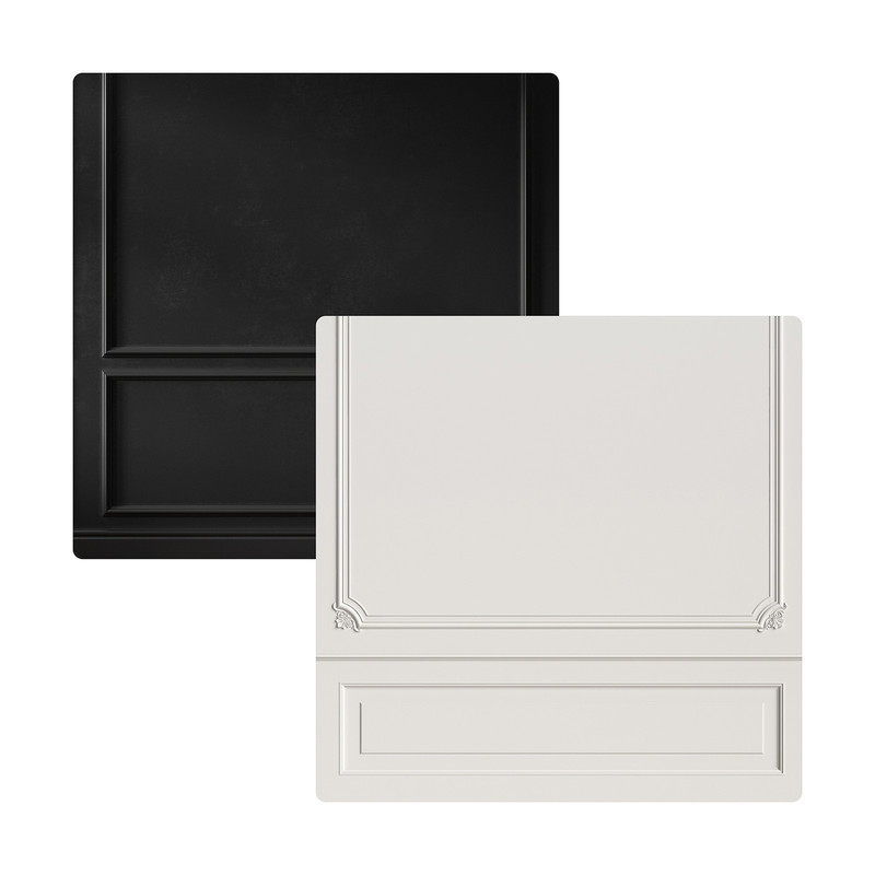 Двосторонній пластиковий фотофон, PolyPlast 40x40 см - №63101