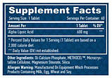 Альфа-ліпоєва кислота Haya Labs Time Release Alpha Lipoic Acid 600 mg 60 таблеток, фото 3