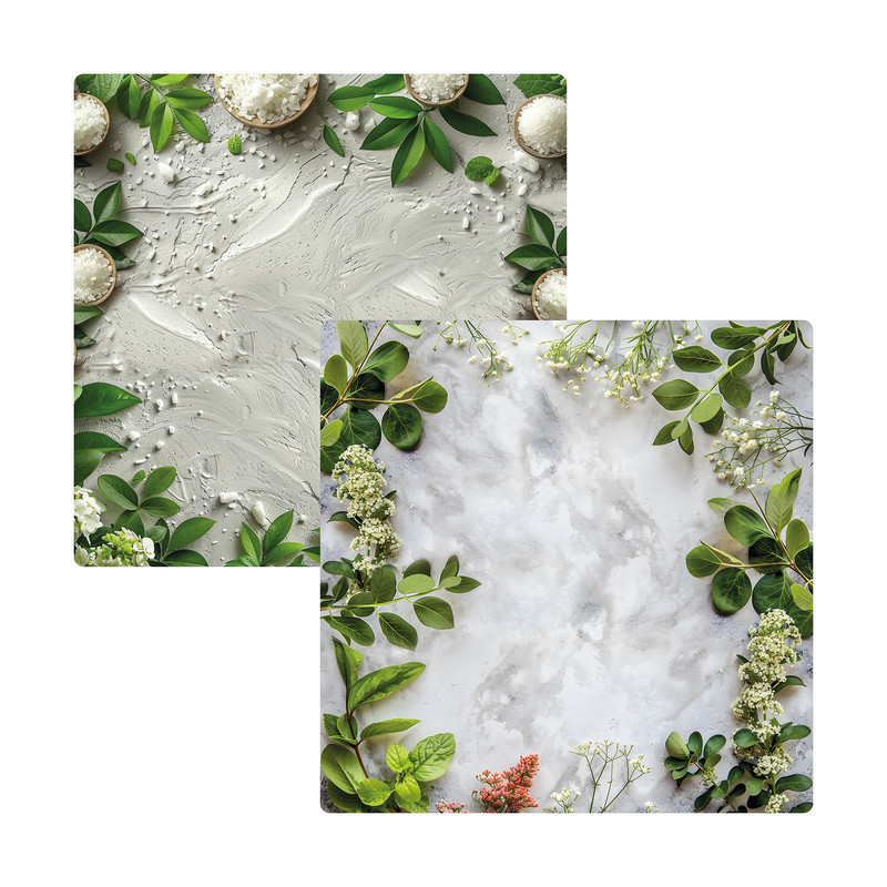 Двосторонній пластиковий фотофон, PolyPlast 40x40 см - №63128
