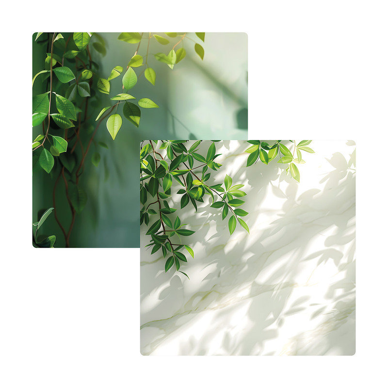 Двосторонній пластиковий фотофон, PolyPlast 40x40 см - №63130