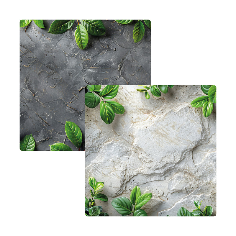 Двосторонній пластиковий фотофон, PolyPlast 40x40 см - №63131