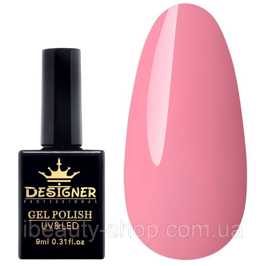 Гель–лак кольоровий DESIGNER для нігтів №74, 9 мл