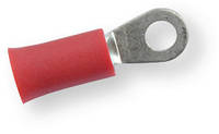 Клемма обжимная изолированная кольцевая красная Ø 4,3 мм
