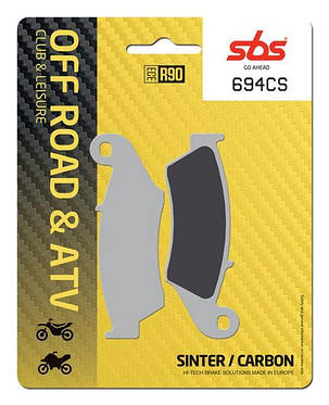 Мото колодки SBS 694CS OFFROAD - FDB892 / MCB669 / BREMBO 07KA17/BRAKING BR 772CM44, фото 1