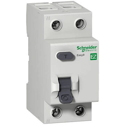 ПЗВ 40A 100mA 4,5kA тип AC 2P Easy9 Schneider Electric (EZ9R54240), фото 1