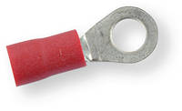 Клемма обжимная изолированная кольцевая красная Ø 5,3 мм