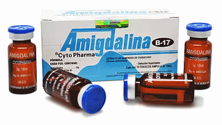 Вітамін B17, Amygdalina Solucion Inyectable, CYTO, 10 флаконів по 3 грами