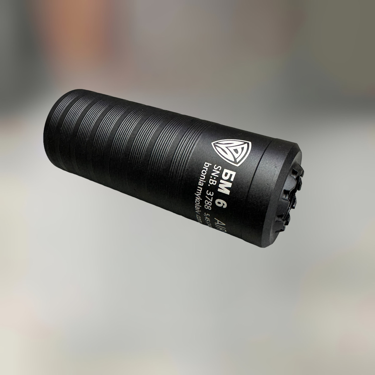 Глушник бойовий «БМ6 AIR» 5.45, різьба – M24×1.5, саундмодератор АК-74, фото 1