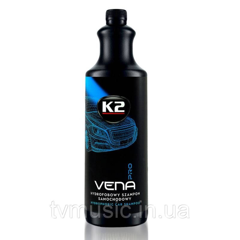 Шампунь гідрофобний автомобільний для ручного миття K2 Vena Pro 1000 мл (D0201)