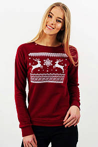 Жіночий різдвяний светр з оленями