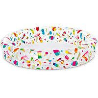 Дитячий надувний басейн "Морозиво" 59421-2, 122 х 25 см 105 л