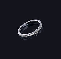 Женское кольцо из белого золота с бриллиантами С28Л1№19