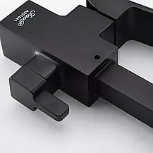 Змішувач для кухні з підключенням фільтра питної води FAOP A4309-6, чорний, фото 4