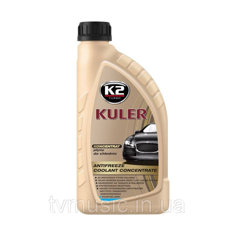 Антифриз K2 Kuler Concentrate G11 -35°C синій 1л (T211N), фото 1