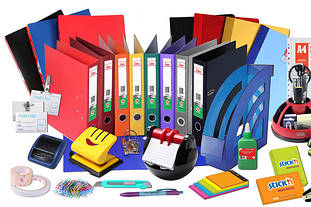 Канцтовари, папір, товари для офісу, сувеніри.