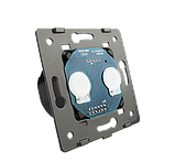 Механізм сенсорного прохідного вимикача Livolo 2-канальний, Radio, фото 2