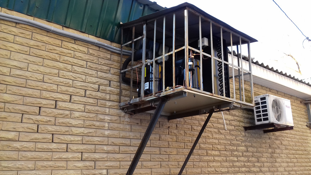 холодильный агрегат на базе компрессора Bristol (США)