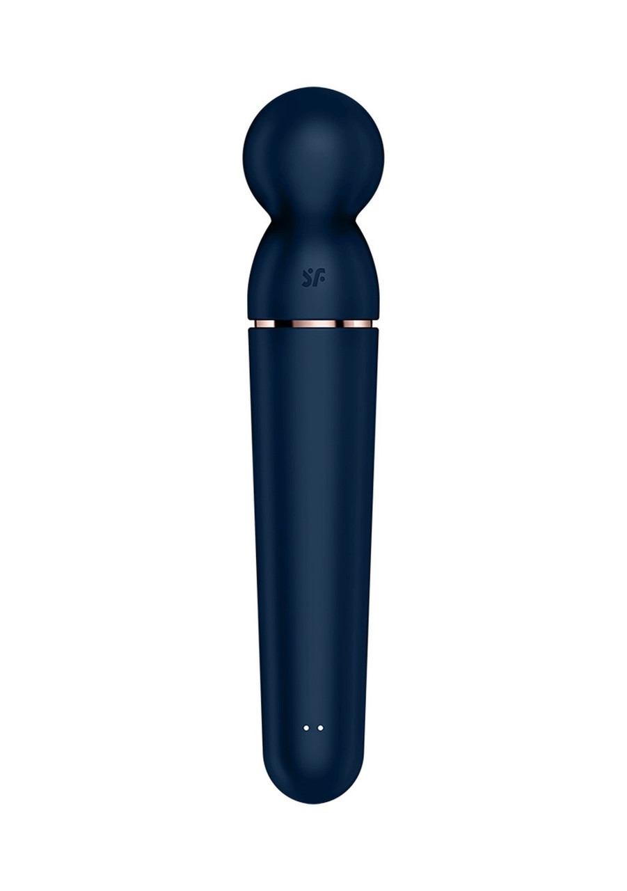Вібратор-мікрофон Satisfyer Planet Wand-er для стимуляції всього тіла, синій, XXL Кітті