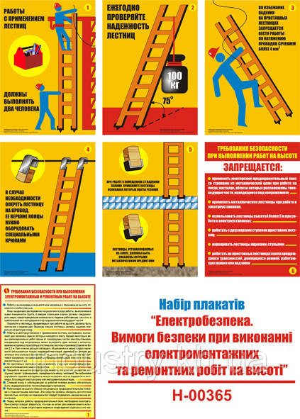 "Электробезопасность. Требования безопасности при выполнении электромонтажных и ремонтных работ на высоте" (7 - фото 1 - id-p415459193