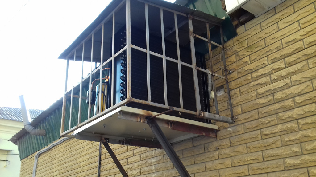 холодильный агрегат на базе компрессора Bristol (США)