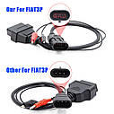 Перехідник OBD2 для Чері Амулет, Chery 3 pin на 16 pin, Fiat, Alfa Romeo, Lancia, фото 8