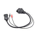 Перехідник OBD2 для Чері Амулет, Chery 3 pin на 16 pin, Fiat, Alfa Romeo, Lancia, фото 10