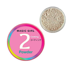 Пудра для японського манікюру Magic Girl Рожева No2, 5 мл