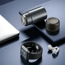 Електробритва міні бездротова FlawLbss 5W dark grey портативна дорожня бритва, фото 5