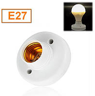 Патрон накладний цоколь Е27