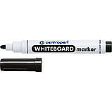 Маркер для дошки товстий чорний круглий Centropen 8559, фото 3