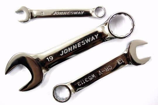 Ключ комбінований JONNESWAY W53119 короткий 19 мм, фото 2