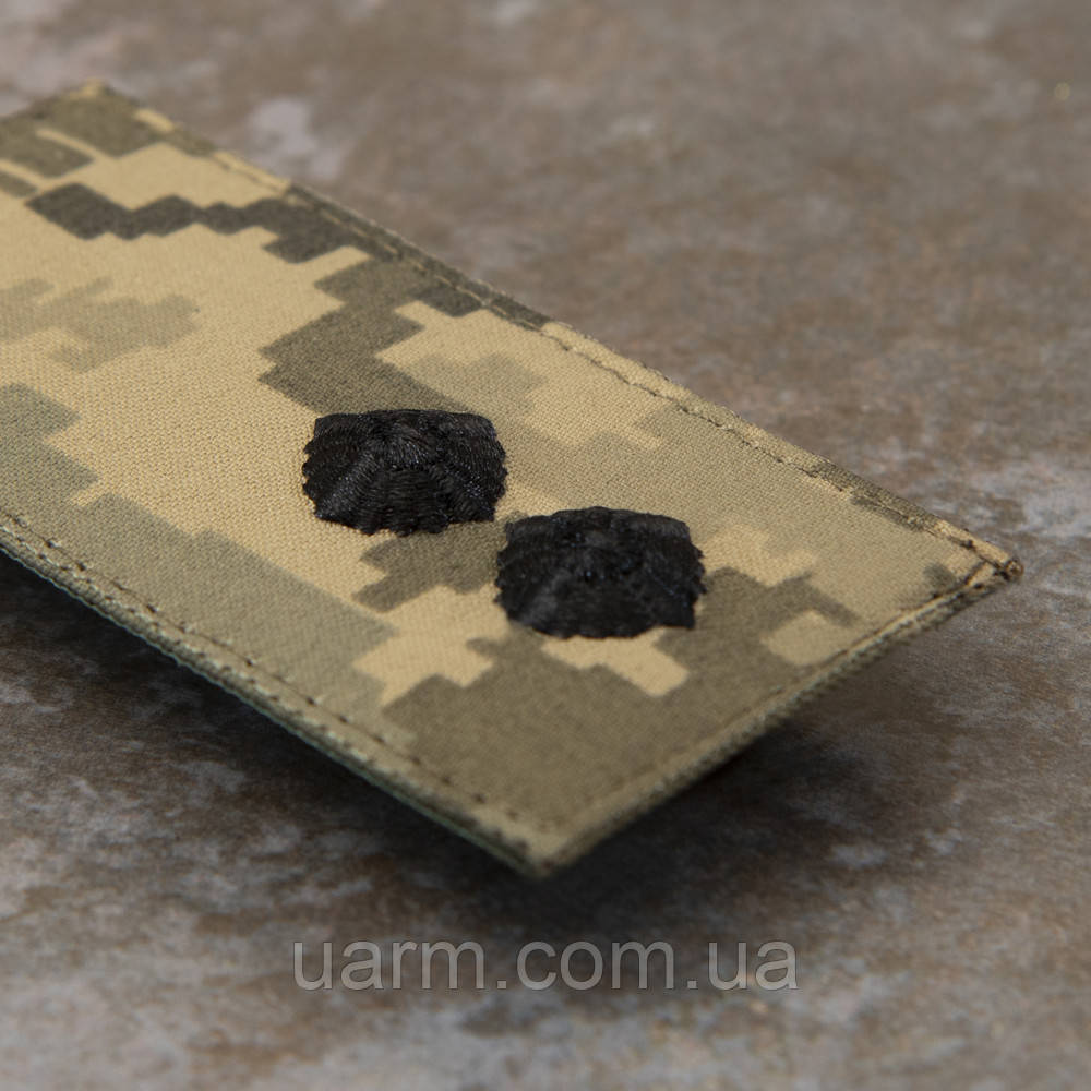 Погон 3D лейтенант піксель 10.0 х 5.0