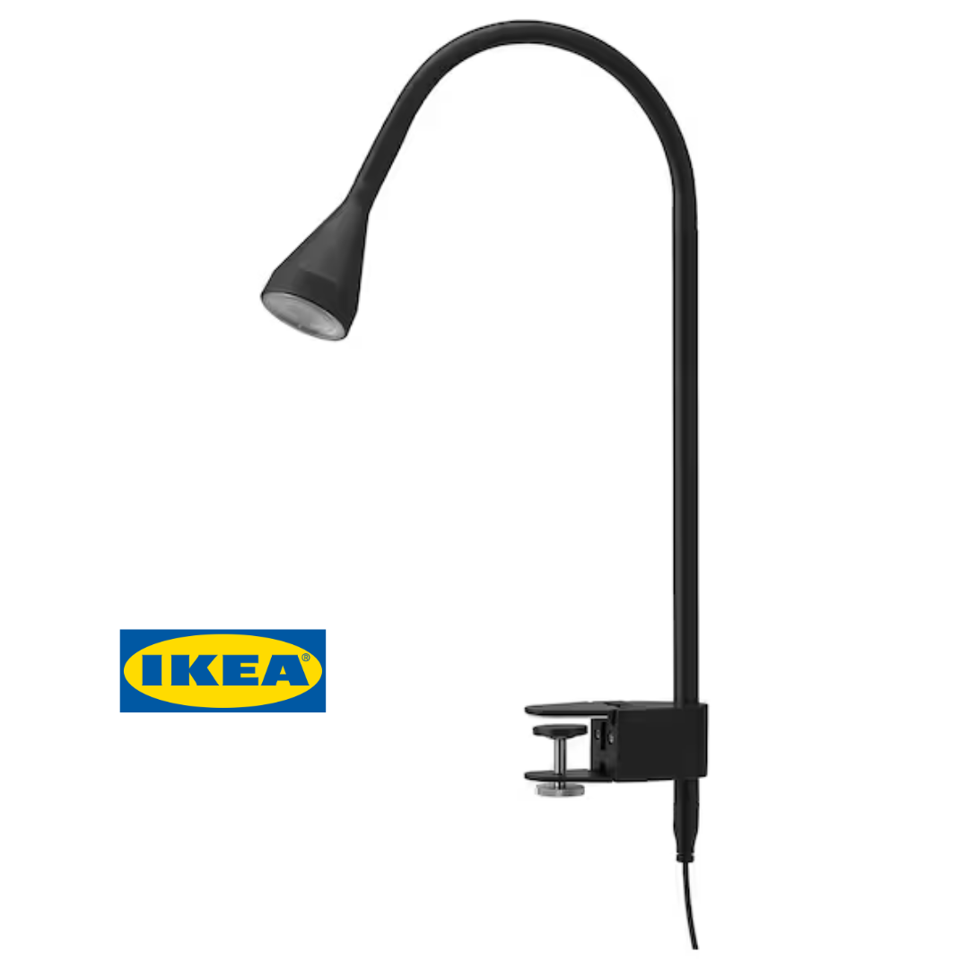 Світлодіодний світильник IKEA NÄVLINGE Чорний 104.082.73