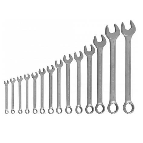 Набір комбінованих ключів JONNESWAY W26114S (10-32 мм) 14 пр., фото 2