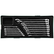 Набір комбінованих ключів JONNESWAY W26116SP (6-24 мм) 16 пр.