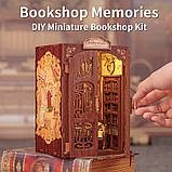 Бук Нук Спогади про книжкову крамницю Інтер'єрний конструктор Bookshop Memories Book Nook SD-01, фото 9