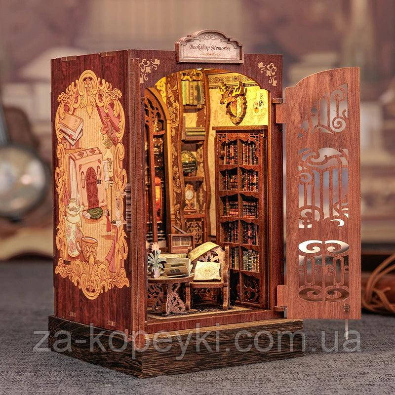 Бук Нук Спогади про книжкову крамницю Інтер'єрний конструктор Bookshop Memories Book Nook SD-01